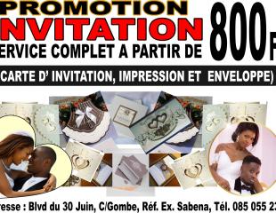 Promotion Invitation